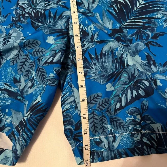 Tommy Bahama Blue Tropical Men's Board Shorts - Picture 3 of 6